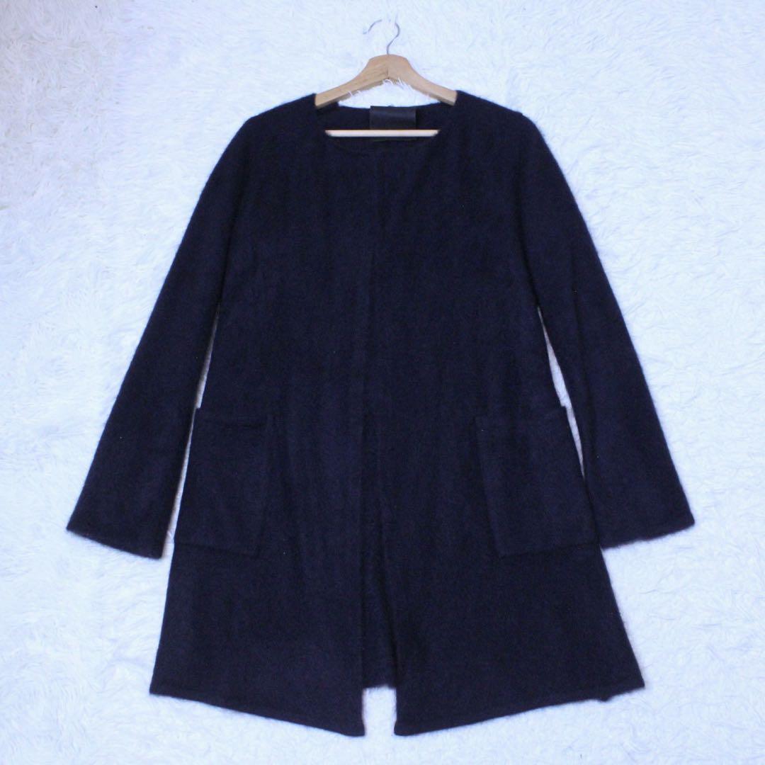 高級 rawtus raw+ ロウタス ヤギ革 トレンチコート カシミヤライナー