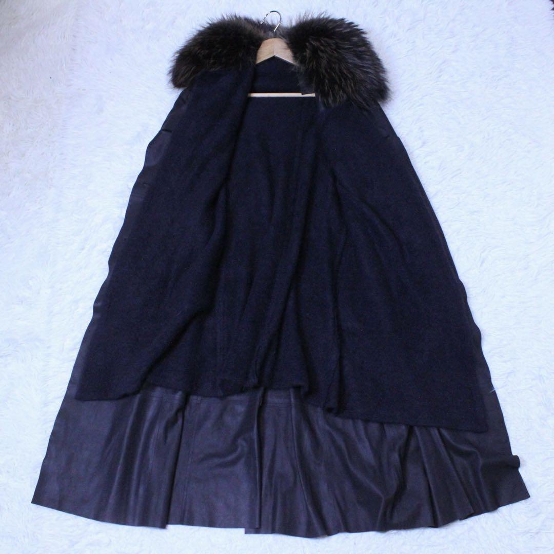 高級 rawtus raw+ ロウタス ヤギ革 トレンチコート カシミヤライナー