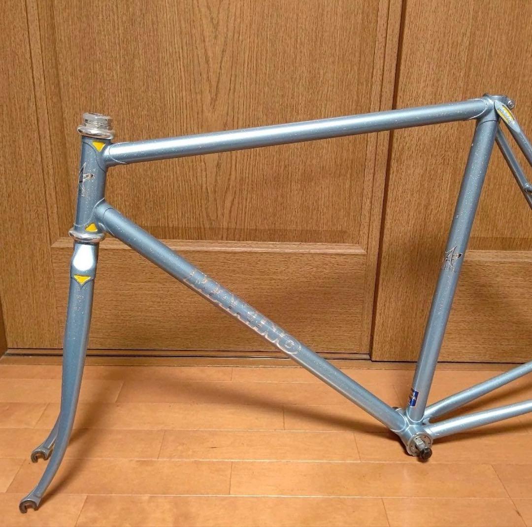 マキノ　競輪　ピストフレーム　クランク付き