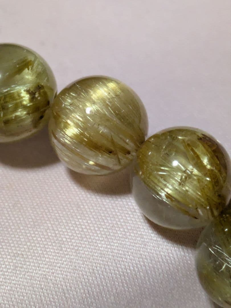 お得意ですキャッツアイルチルクォーツ ブレスレット138000円