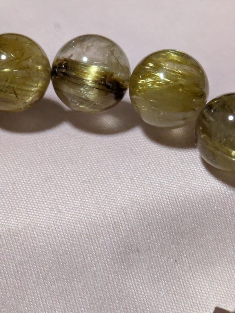 お得意ですキャッツアイルチルクォーツ ブレスレット138000円