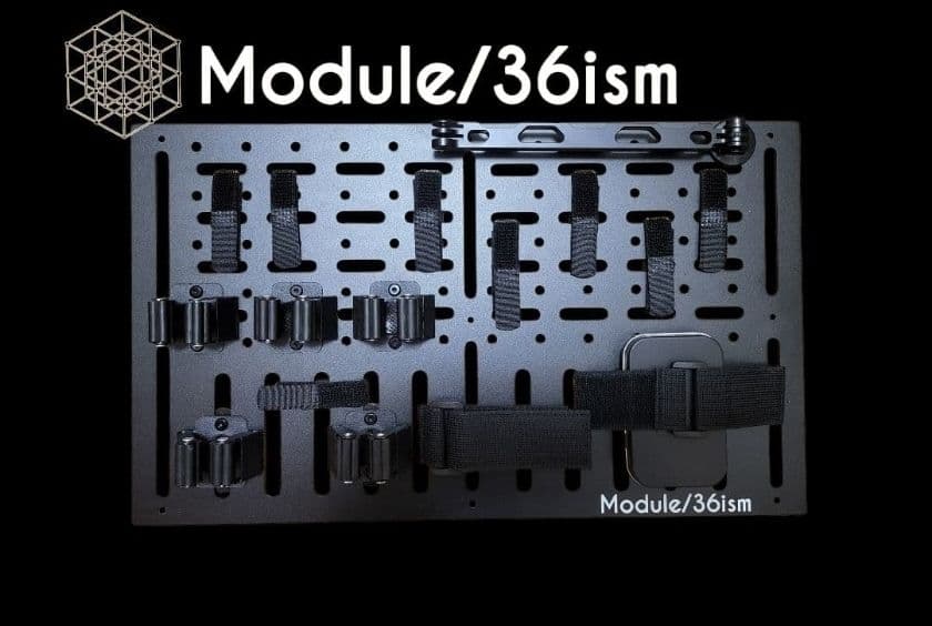 ●アーム付属●46～50L アルミコンテナ用 L 　　上蓋パネル　穴あけ対応