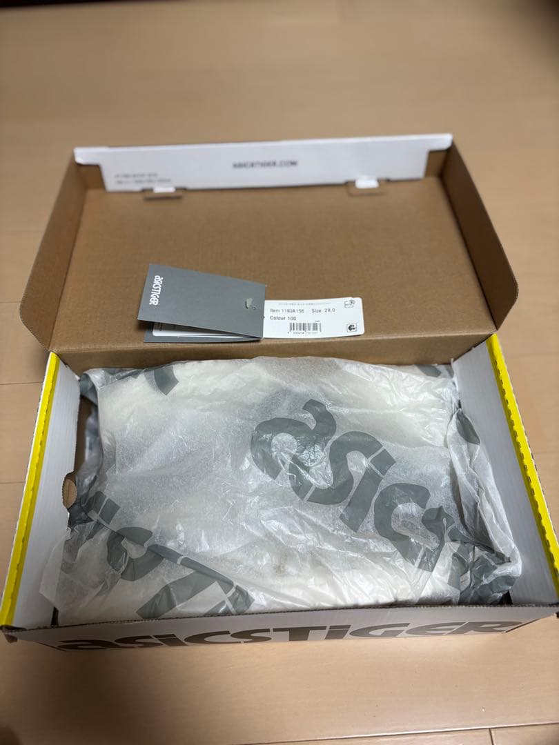 アシックス　GEL-PTG クリーム×クリーム　28.0