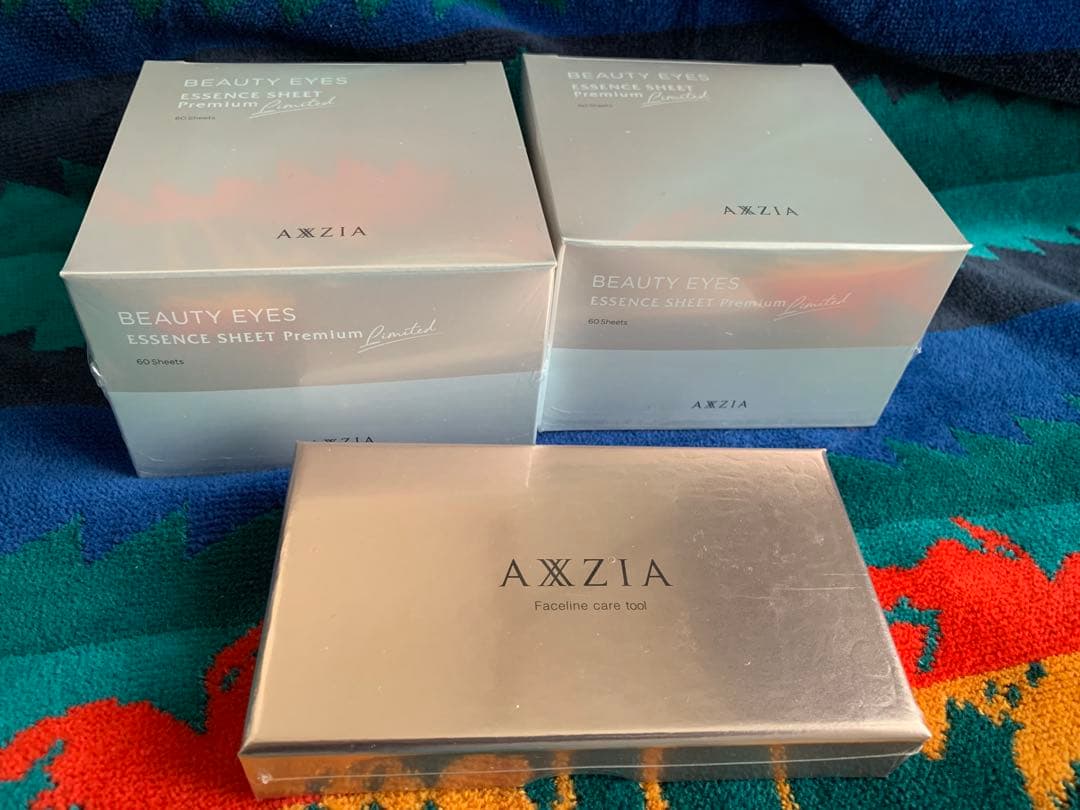 アクシージア ビューティアイズ エッセンスシート プレミアムリミテッド2箱