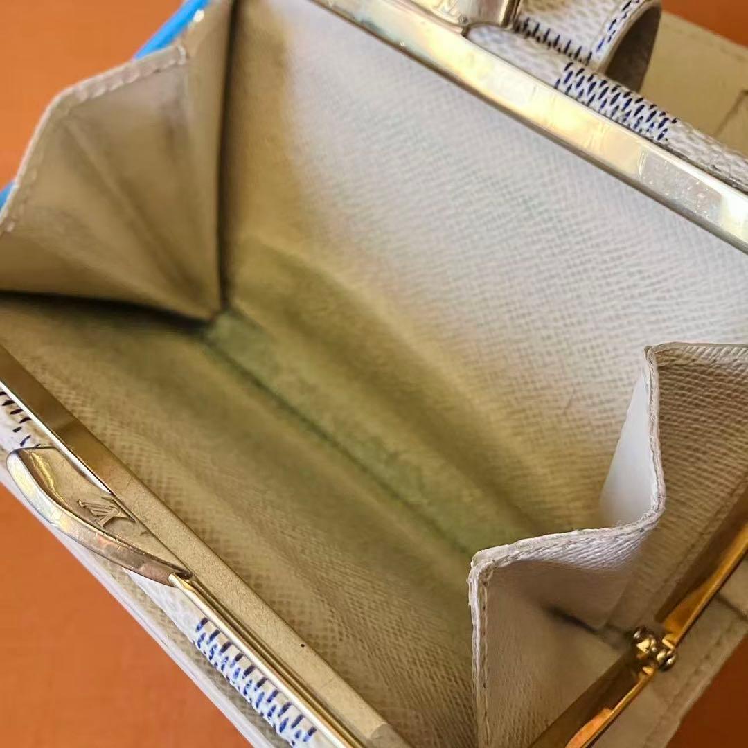 LOUIS VUITTON ダミエ アズールポルトフォイユ ヴイエノワ 訳あり❣️