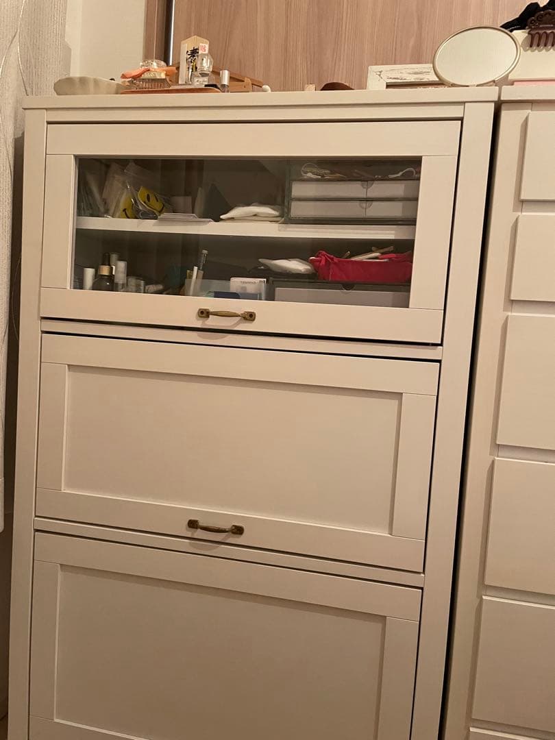 モモナチュラル　シェルシリーズ　本棚　収納棚