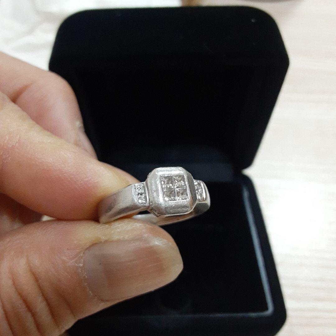 Pt900 ダイヤモンド リング