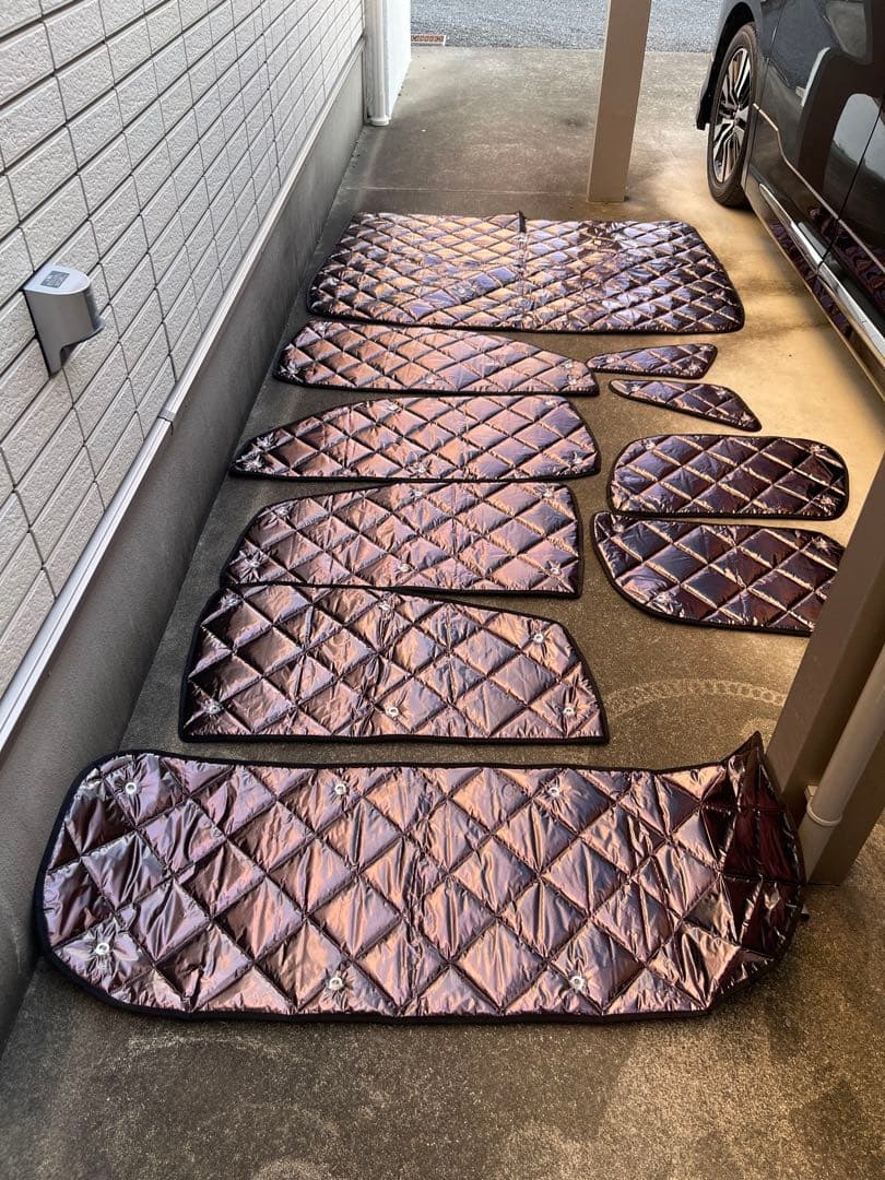 アルファード30 アイズマルチサンシェードセット車中泊