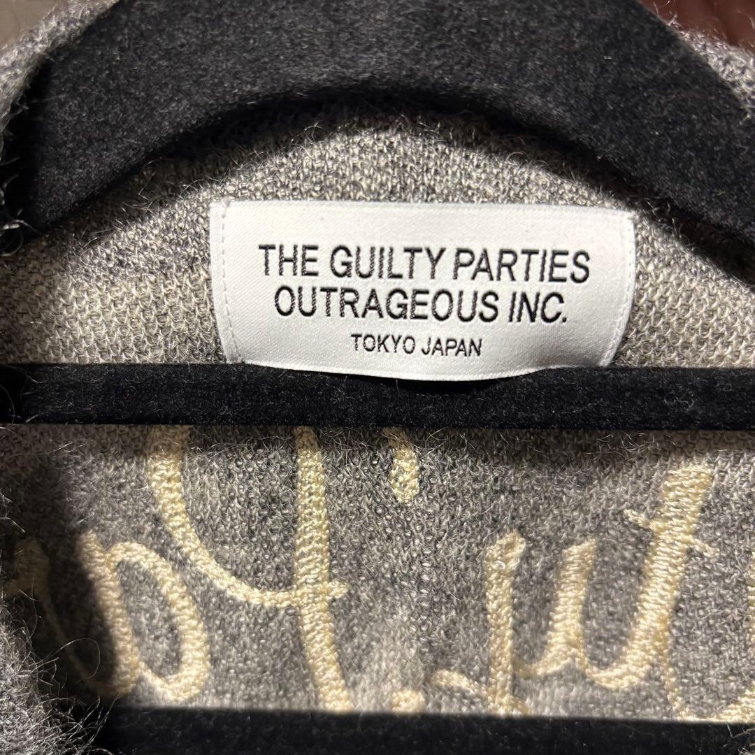 WAKOMARIA ワコマリア　 星柄カーディガン　モヘア　スター柄