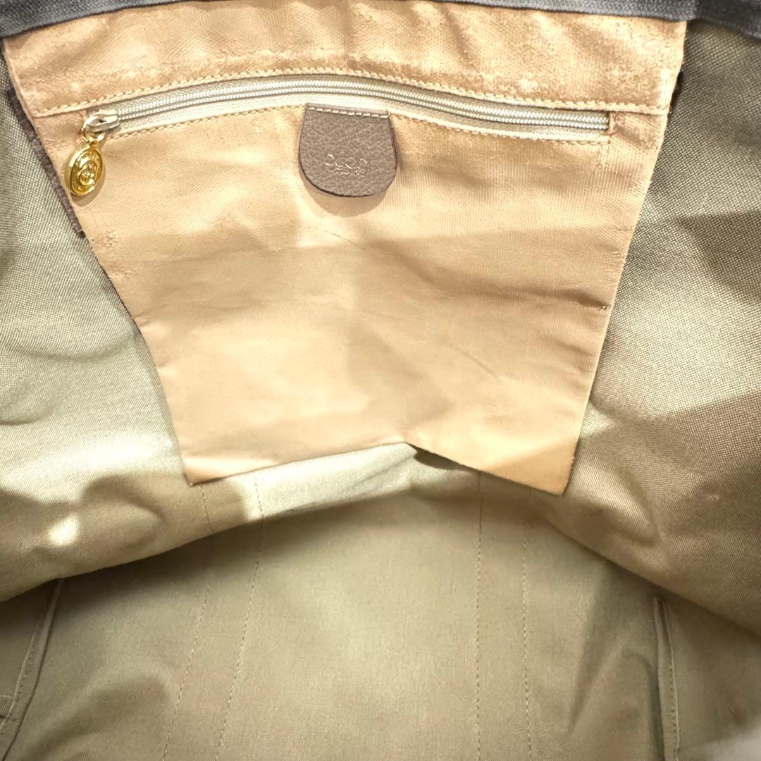 【美品】　GUCCI グッチ　GGボストンバッグ　ヴィンテージ　トート