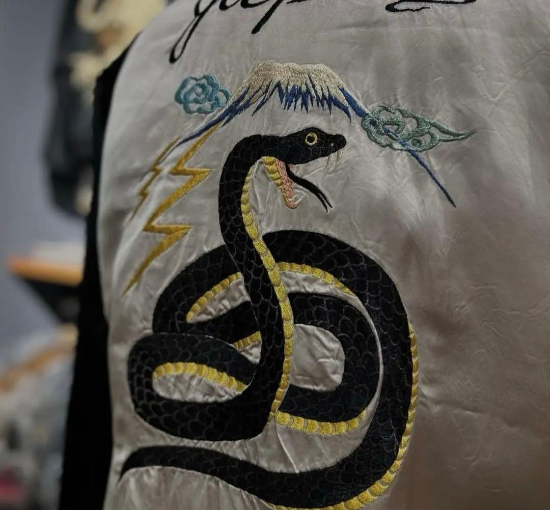 【新品、未使用】港商 蛇 巳年 スカジャン テーラー東洋 60周年記念モデル