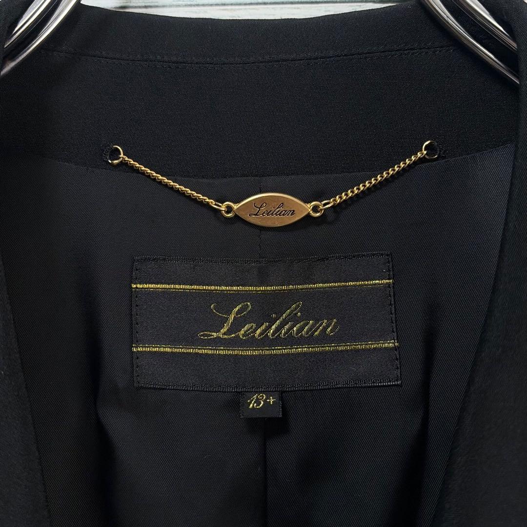 ☆大きいサイズ・13＋☆レリアン　ダブルコート　ロングコート　装飾ボタン　シルク