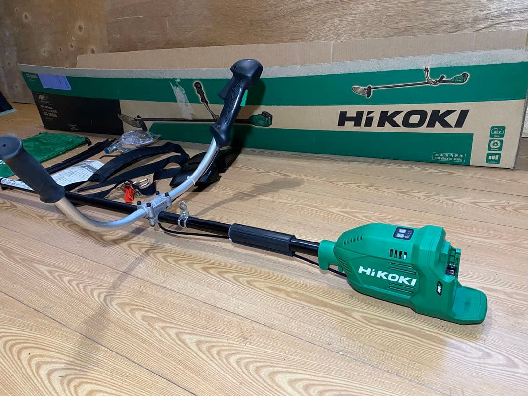 【美品】HiKOKI ハイコーキ 230mm CG36DB コードレス刈払機