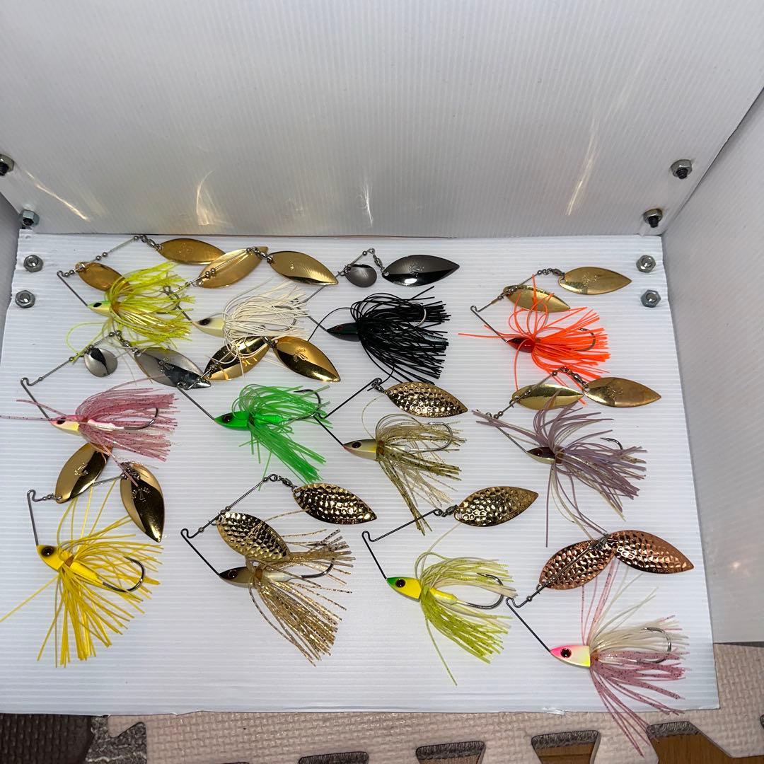 k*a様 バス釣り スピナーベイト、ハードプラグその他 BOX付き