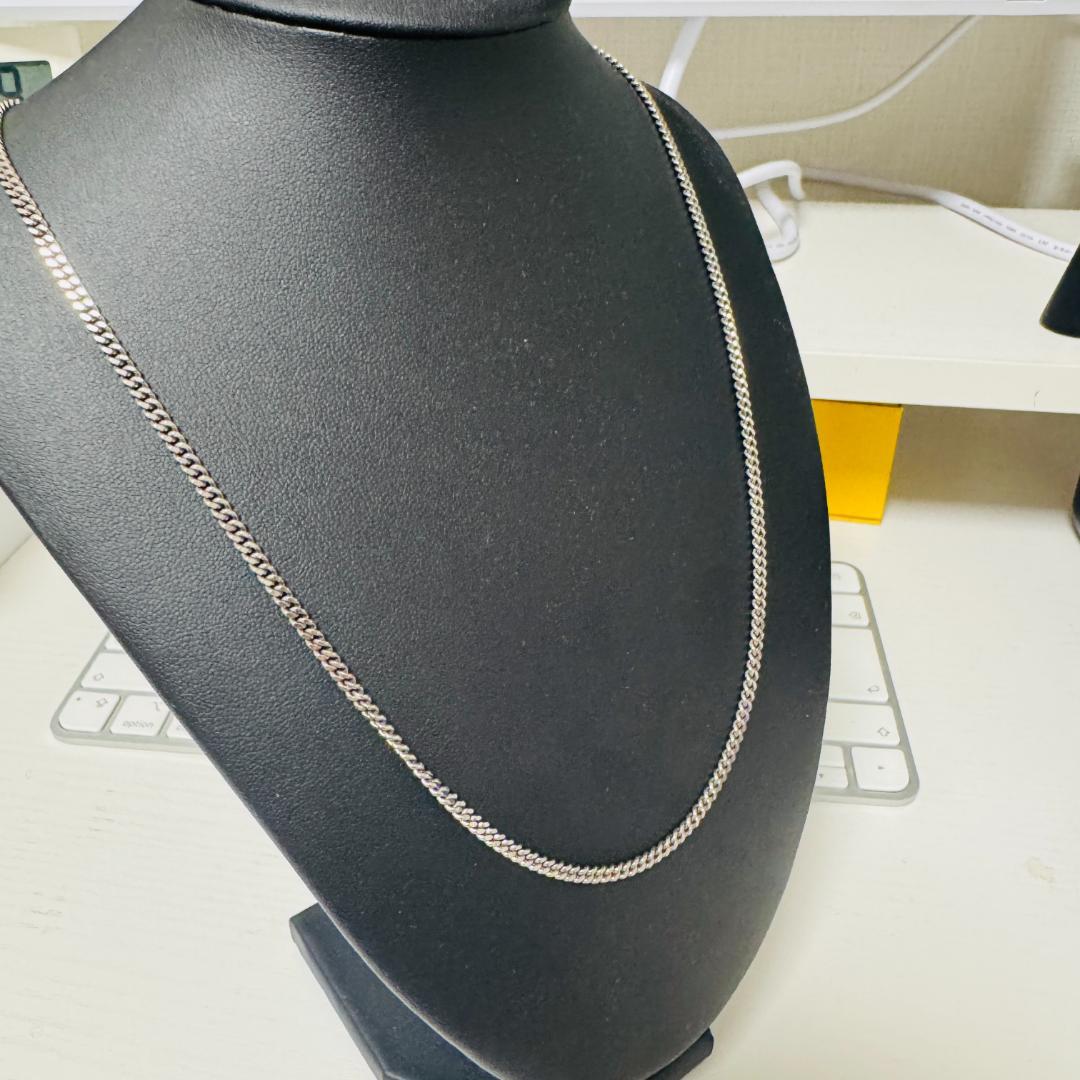 【箱付】TOMWOOD トムウッド カーブチェーン M ネックレス SV925