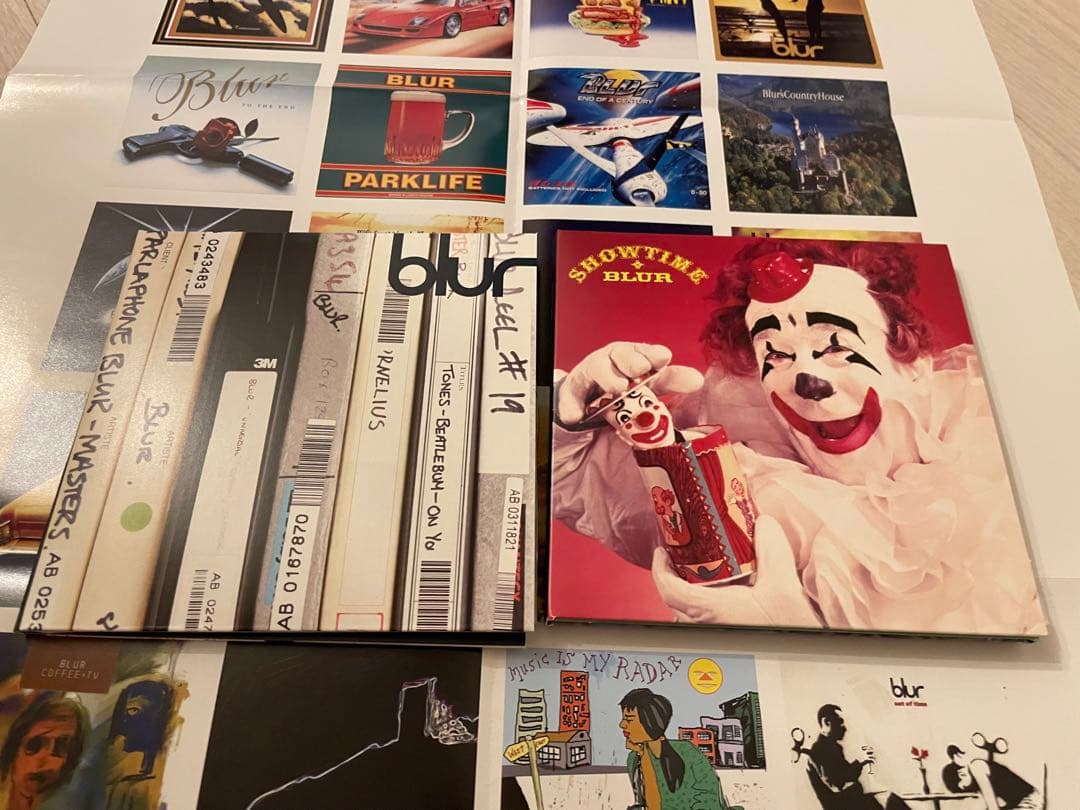 【廃盤】BLUR 21 BOX(CD. 7inch(レコード). DVD)