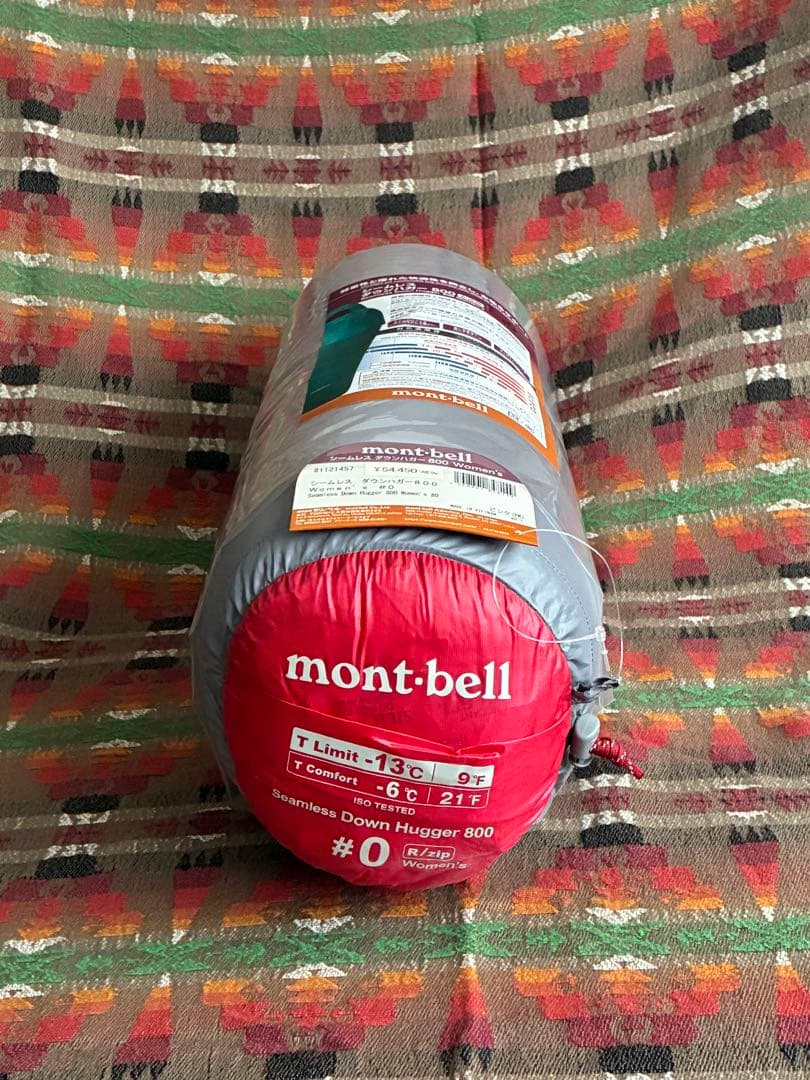 mont-bell ダウンハガー 800 #0 女性用 寝袋