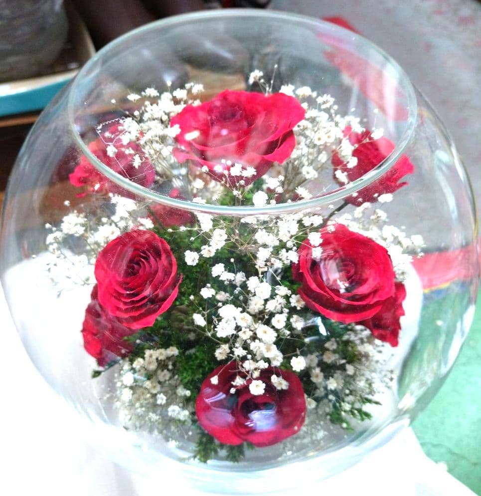 プリザーブドフラワー　バラ　11本　レンデフロール