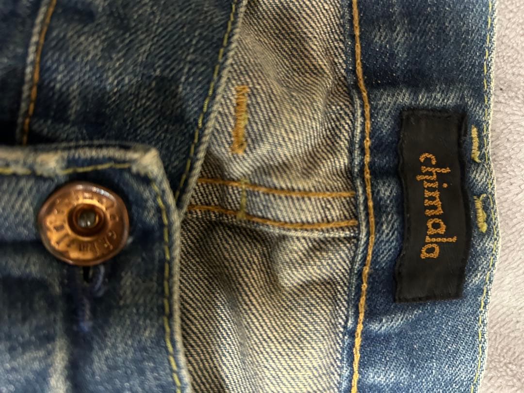 チマラ chimalaヴィンテージ加工デニム