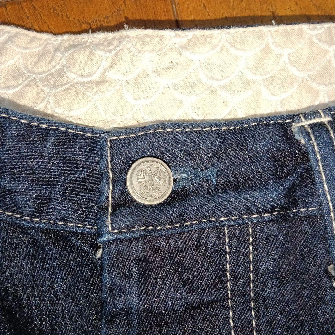 ミナペルホネン　mina perhonen always ロールアップデニム