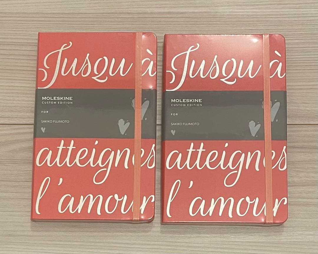 藤本さきこ × MOLESKINE カスタムエディション ノート 2冊セット