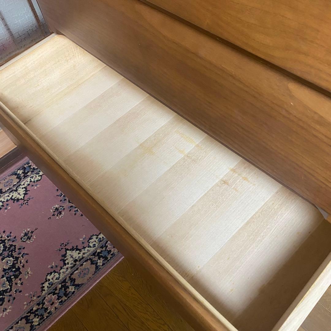 天然木製(ナラ材) タンス