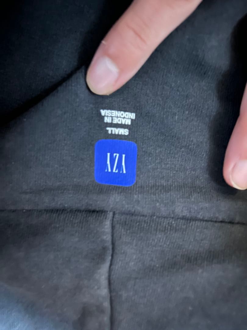 イージーギャップ　ブラック フード付きパーカー Sサイズ