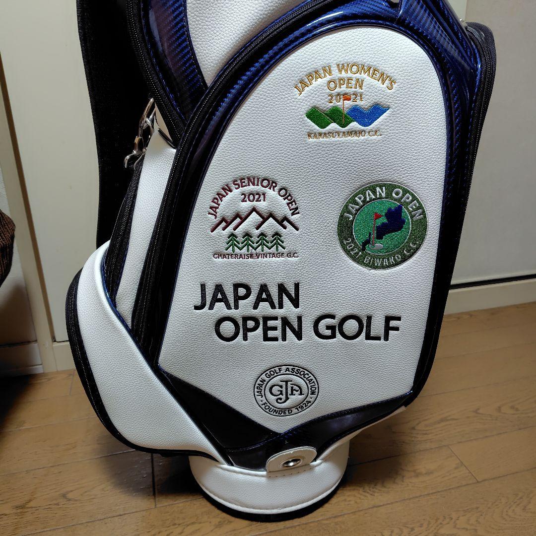 未使用、新品　2021年PGAツアー日本オープン記念キャディバッグ