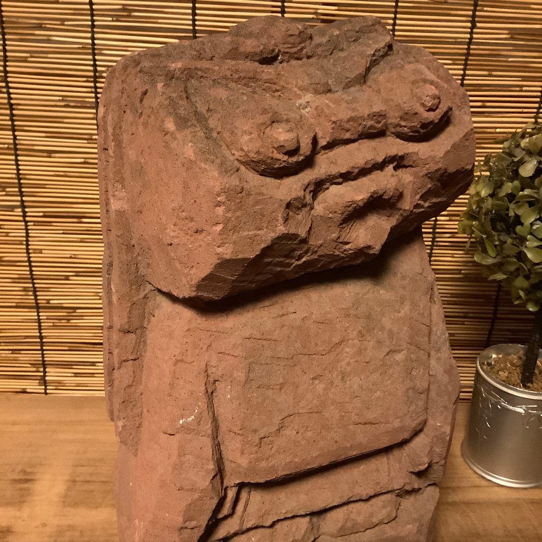 blow up様売約keep…彫刻作家・岩城信嘉氏「神童石像 」行動美術協会会員