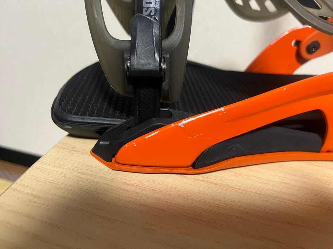 ROME CRUX 19-20スノーボードビンディング オレンジ　Ｌサイズ