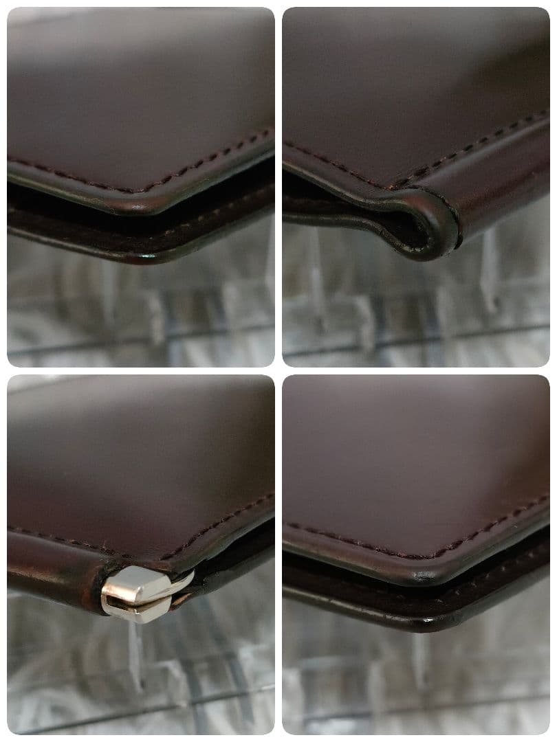 ソメスサドル マネークリップ ブラウン レザー SOMES SADDLE カード