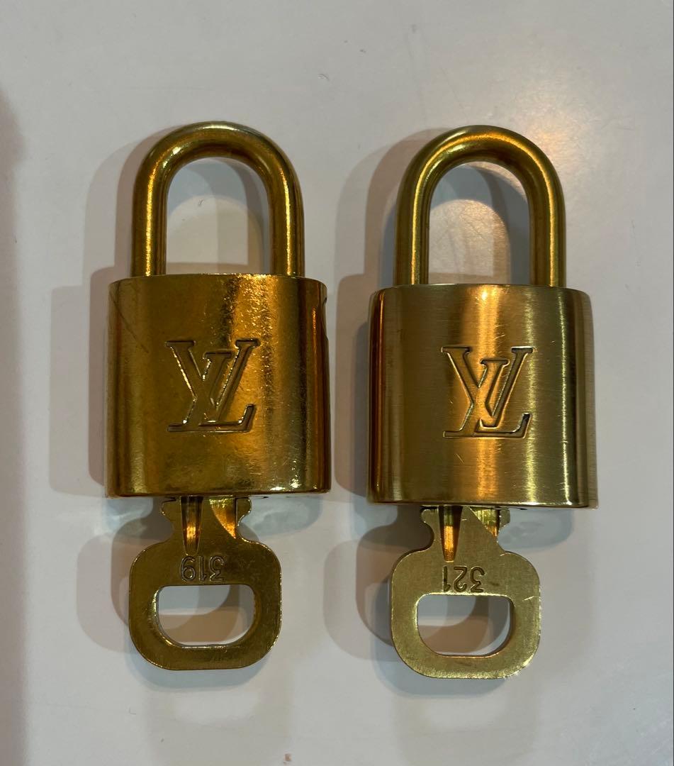 LOUIS VUITTON 南京錠 パドロック カデナ 鍵 キー 5個セット