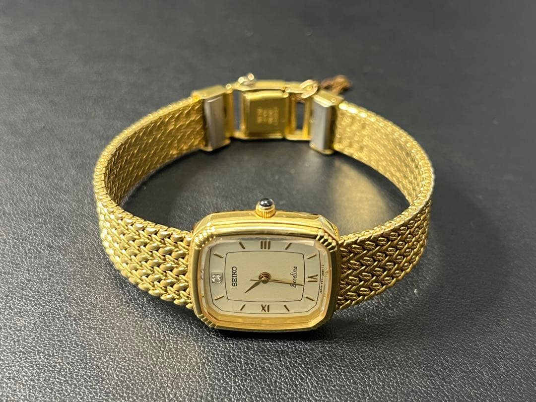 SEIKO セイコー　エクセリーヌ　文字盤ダイヤ7321-6600 レディース