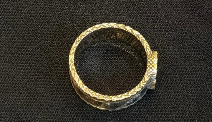 GUCCI(グッチ) 18K ゴールド インターロッキングG リング