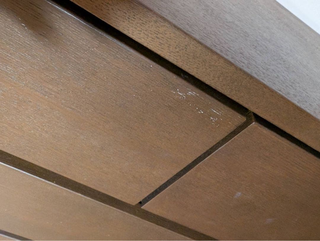 ■送料込■無印 MUJI 木製4段 チェスト 収納 ブラウン たんす 衣類収納