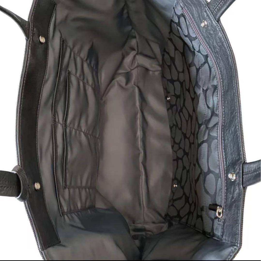 OSAM オサム2wayバッグ　ビッグトートバッグ ブラック