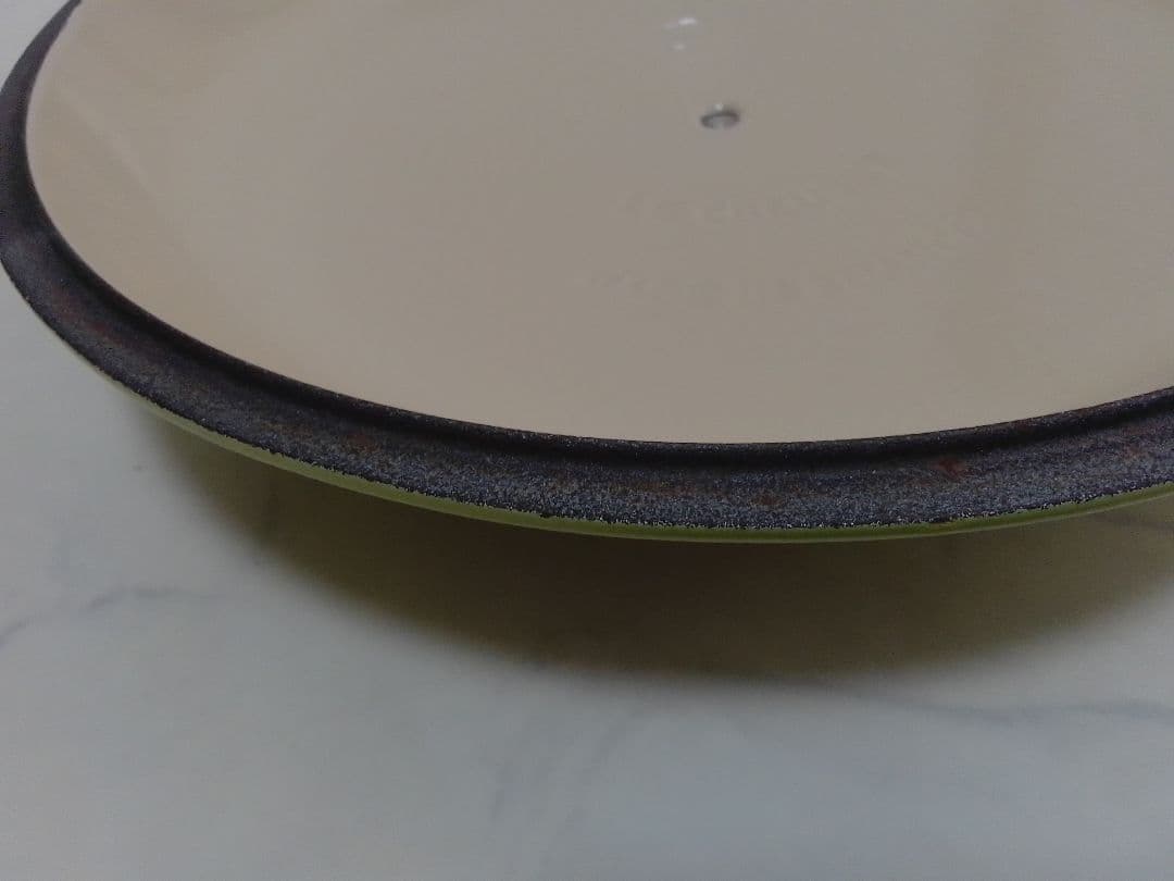 ルクルーゼ 30cm ビュッフェキャセロール グリーン 両手鍋