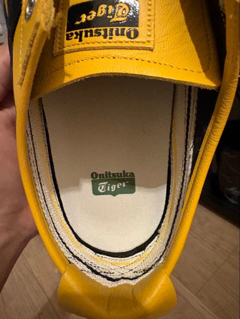 靴 Onitsuka Tiger MEXICO 66 SD YELLOW BLACK