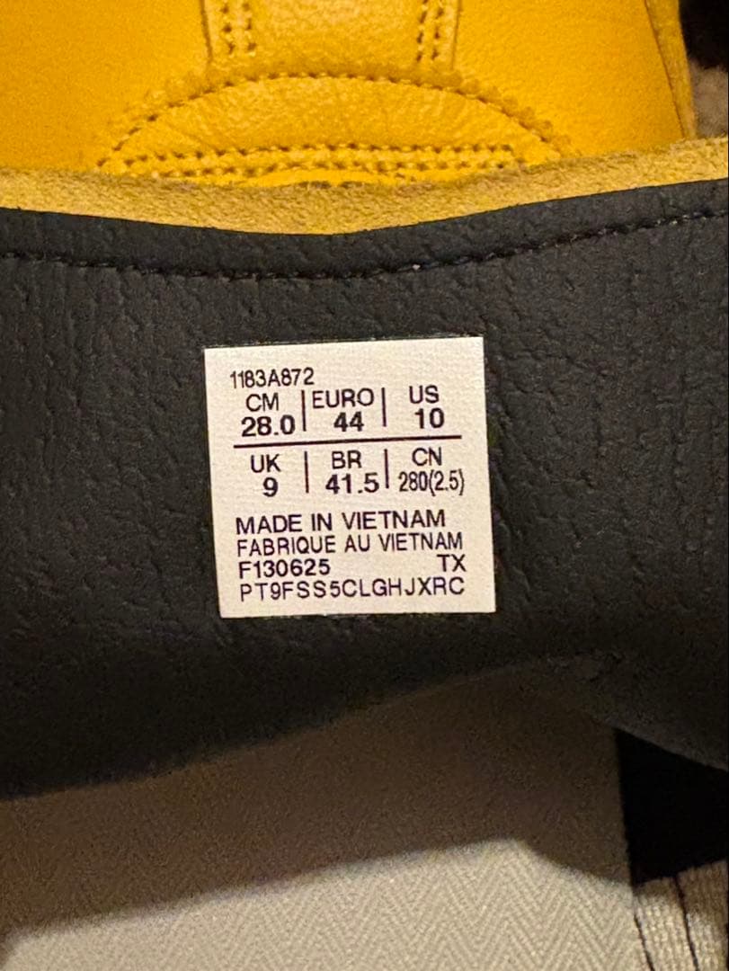 靴 Onitsuka Tiger MEXICO 66 SD YELLOW BLACK