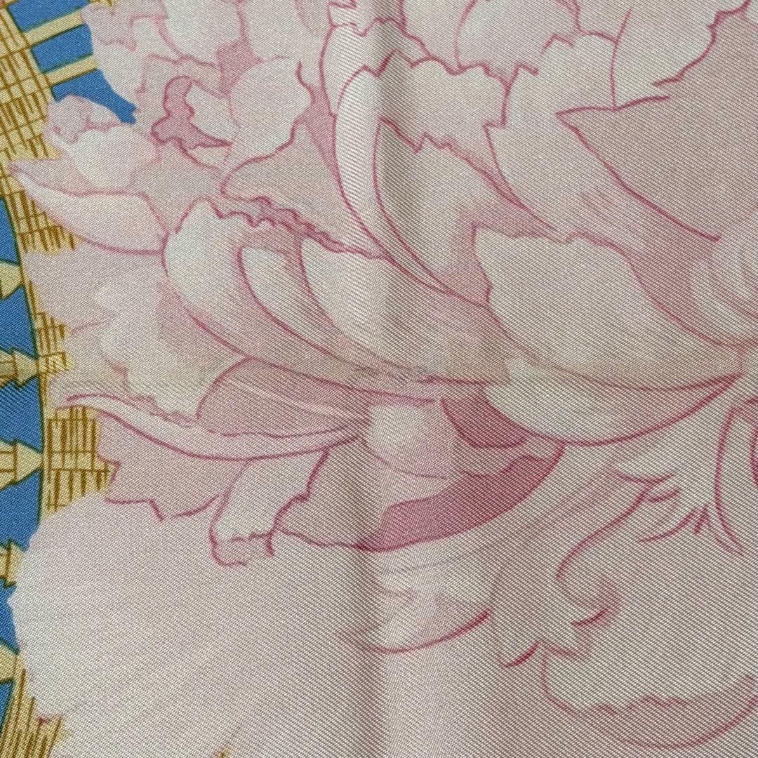 エルメス HERMES スカーフ　カレ90 Les Pivoines