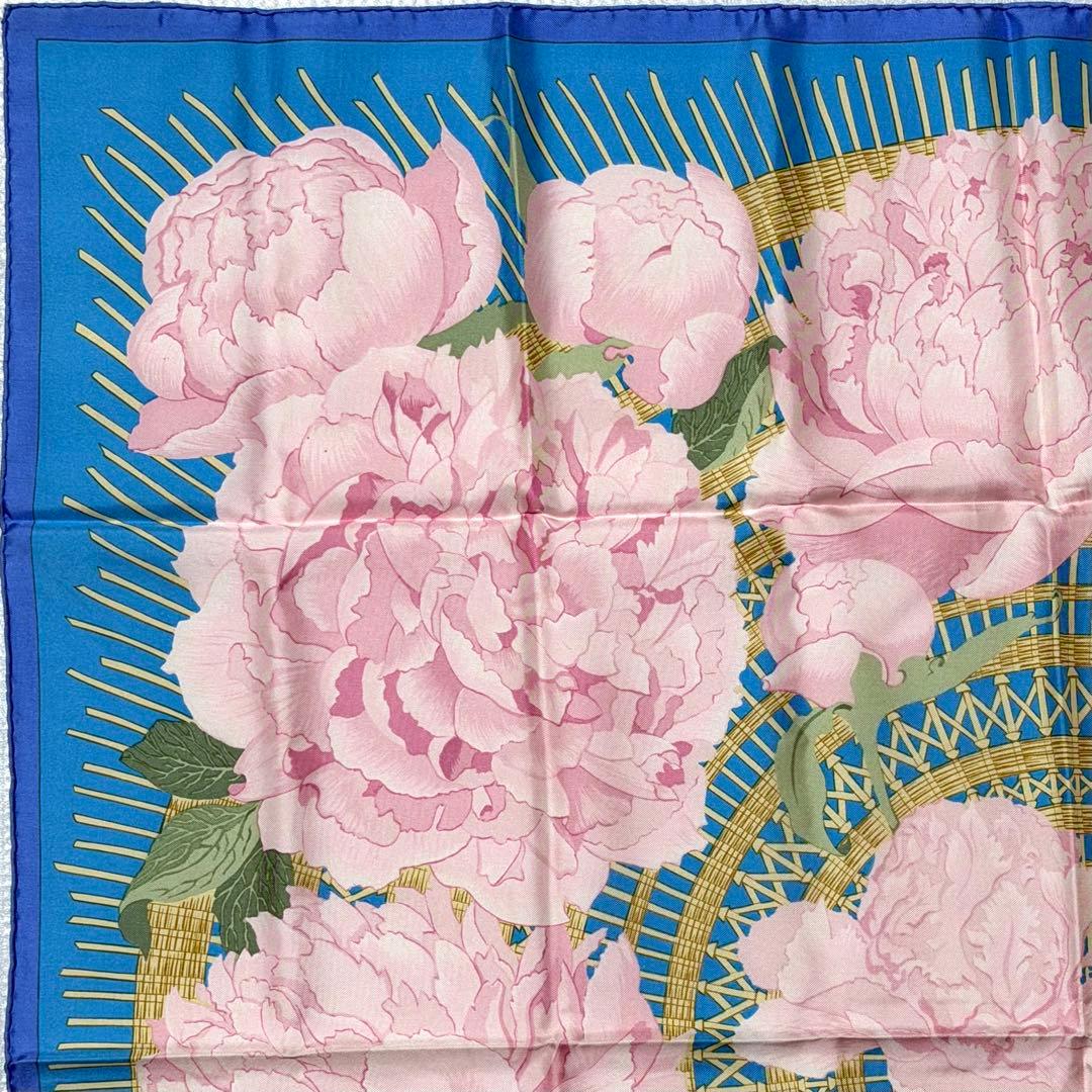エルメス HERMES スカーフ　カレ90 Les Pivoines