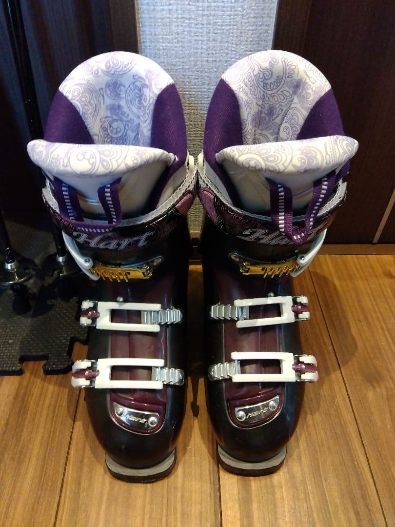 豪華‼️ALL♡HART/レディース用/スキーフルセット/メンテ・WAX済み✔