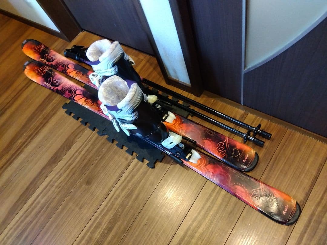 豪華‼️ALL♡HART/レディース用/スキーフルセット/メンテ・WAX済み✔