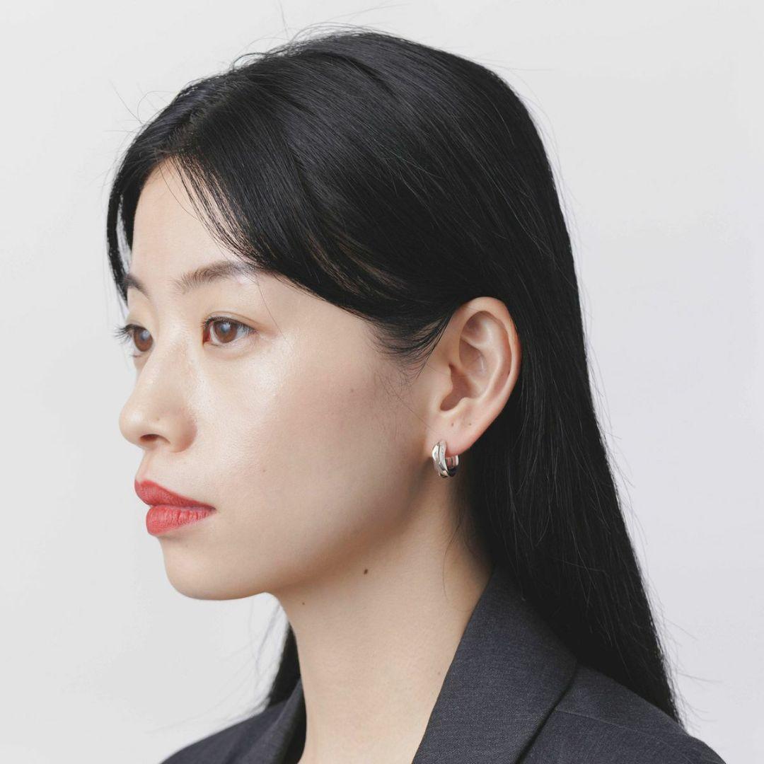 ガルニGARNI クロッケリーダブルピアス左耳用　シルバー925