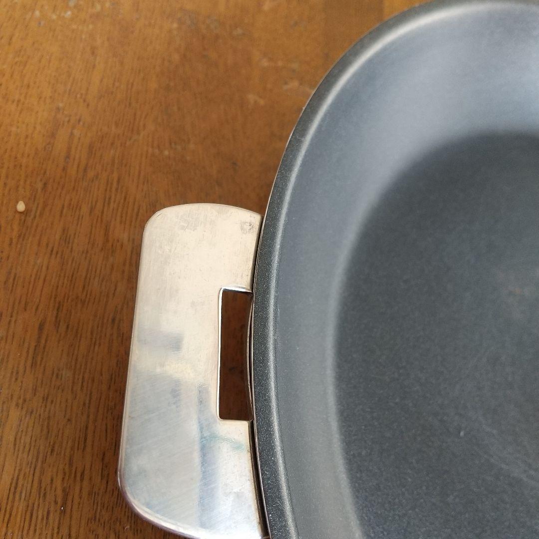 CRISTEL　claasINDUCTION　28㎝　金属製グリルパン　蓋ナシ