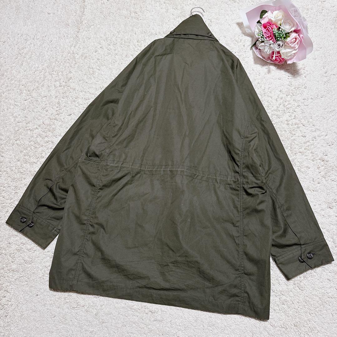 【ビアスポ beaspo】ペンタイルカントリー　マウンテンパーカー　カーキ　LL