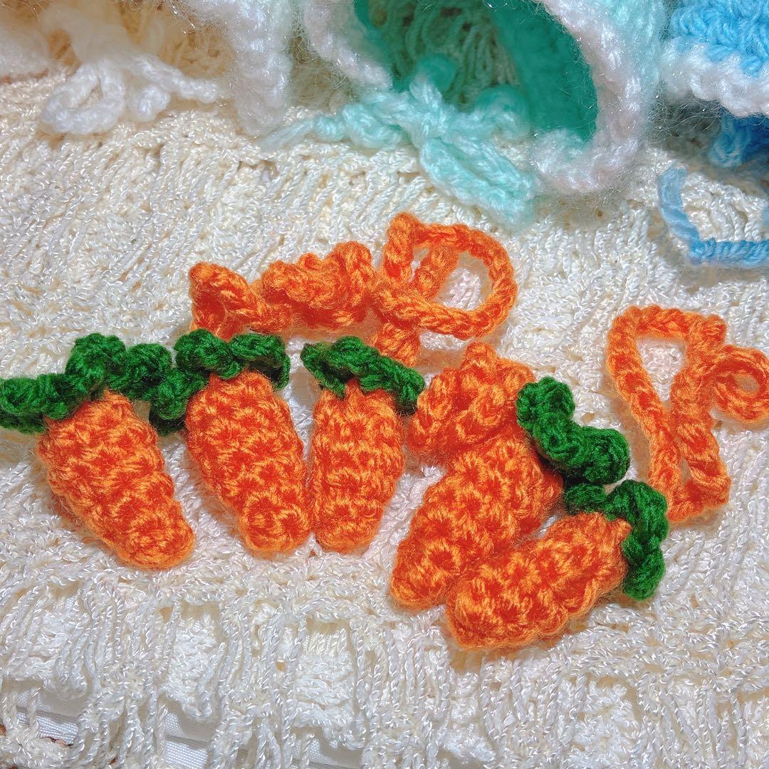 【しろたんぽてぽてマスコット用】ふわふわうさたんセット　⚠︎ばら売り可