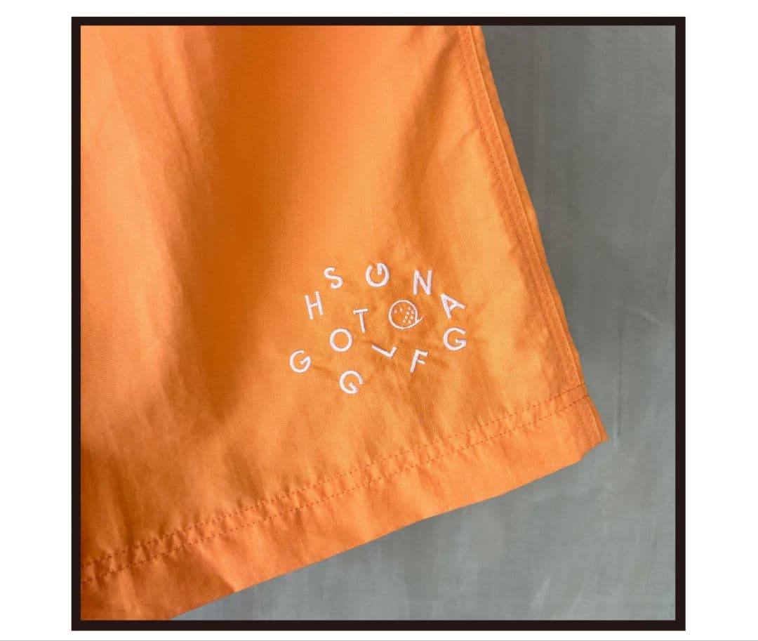 新品未使用　BREAKING NYLON SHORTS (ORANGE)