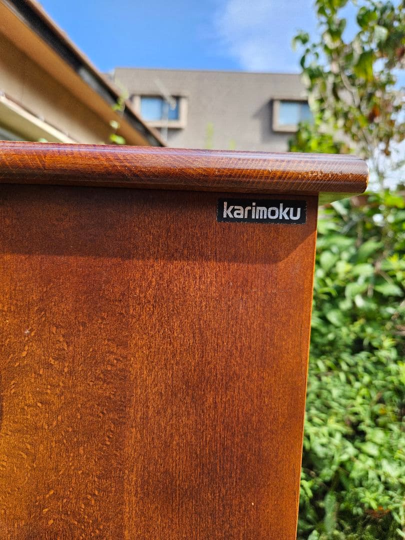 karimoku カリモク コロニアル 電話台 花台 リビング収納 小物入れ