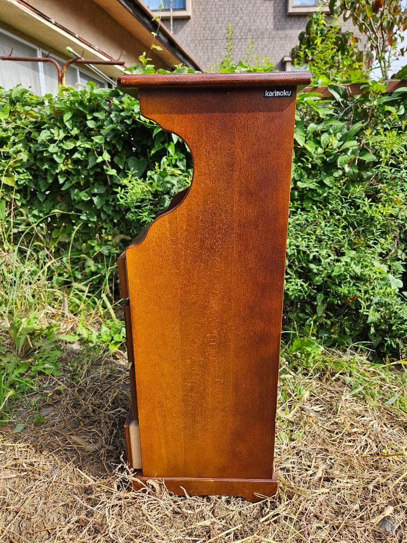 karimoku カリモク コロニアル 電話台 花台 リビング収納 小物入れ